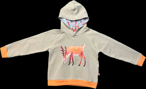 Hoodie mit Kapuze mit Print Forest